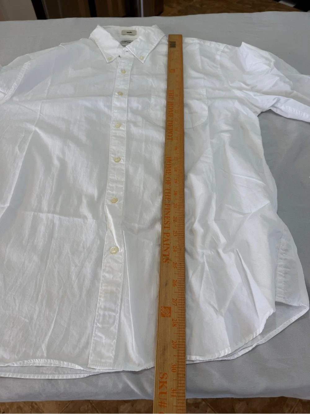 J.Crew Men’s Slim Fit White Button Down Shirt XL Cotton BJ742 NWOT